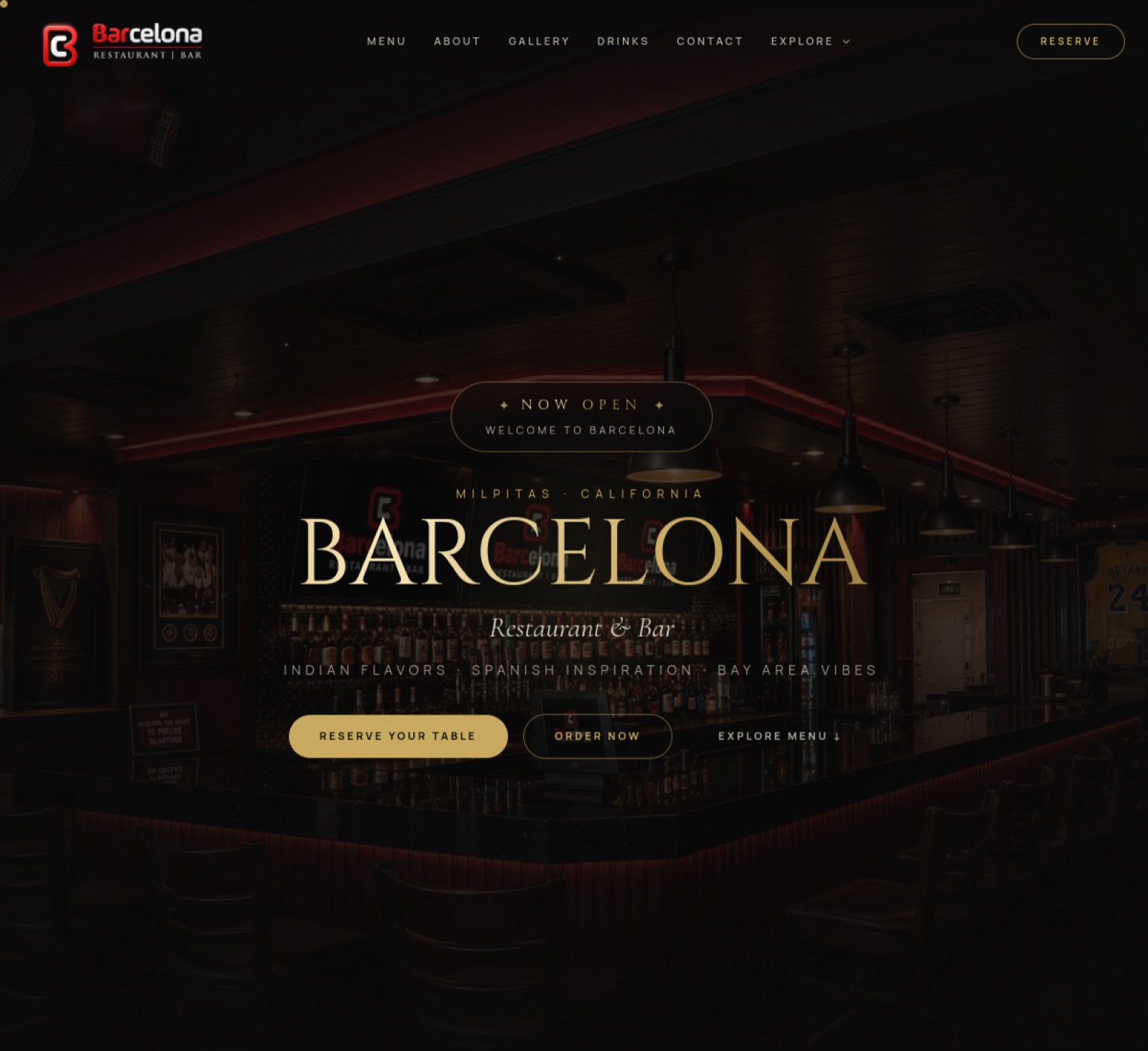 Barcelona: Restaurant & Bar Experience, built by Evermont Agency